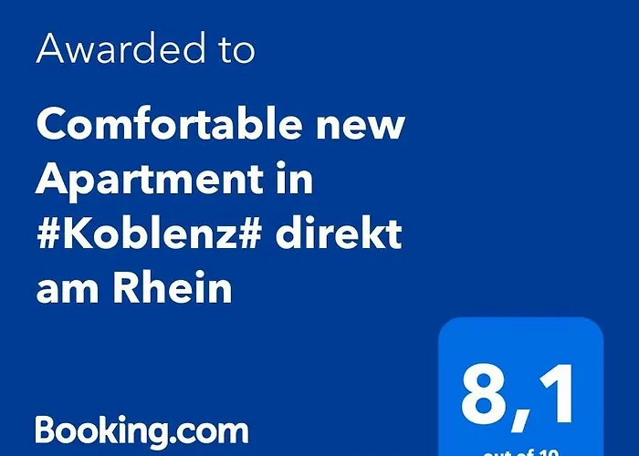 Comfortable New In #koblenz# Direkt Am Rhein * 코블렌츠